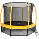 Батут Jumpi Maxy Comfort Plus з внутрішньою сіткою 12,5 футів 374 см жовтий
