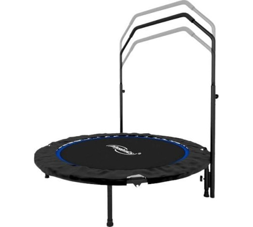 Батут для фітнесу Physionics JG86914 з поручнем 3,5 футів 101 см чорно-синій Батут для фітнесу Physionics JG86914 з поручнем 3,5 футів 101 см чорно-синій