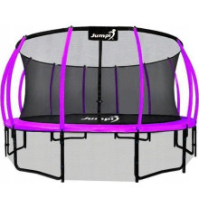 Батут Jumpi Maxy Comfort Plus з внутрішньою сіткою 14,5 футів 435 см фіолетовий
