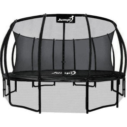 Батут Jumpi Maxy Comfort Plus з внутрішньою сіткою 14,5 футів 435 см чорний