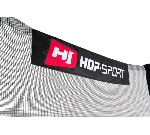Батут Hop-Sport з зовнішньою сіткою 10 футів 305 см чорний Батут Hop-Sport з зовнішньою сіткою 10 футів 305 см чорний