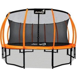 Батут Jumpi Maxy Comfort Plus з внутрішньою сіткою 14,5 футів 435 см помаранчевий