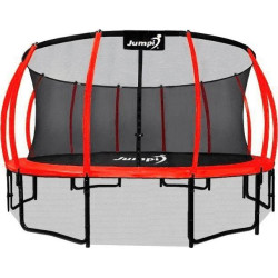 Батут Jumpi Maxy Comfort Plus з внутрішньою сіткою 14,5 футів 435 см червоний