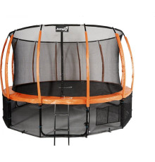 Батут Jumpi Maxy Comfort Plus з внутрішньою сіткою 16 футів 487 см помаранчевий