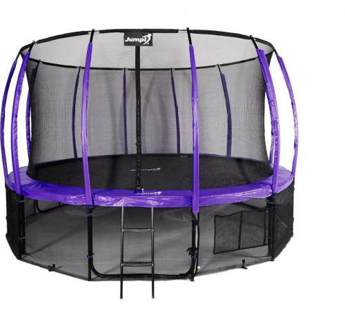 Батут Jumpi Maxy Comfort Plus з внутрішньою сіткою 16 футів 487 см фіолетовий