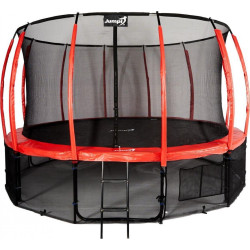Батут Jumpi Maxy Comfort Plus з внутрішньою сіткою 16 футів 487 см червоний
