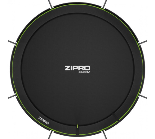 Батут Zipro Jump Pro Premium з внутрішньою сіткою 14 футів 435 см чорно-зелений Батут Zipro Jump Pro Premium з внутрішньою сіткою 14 футів 435 см чорно-зелений