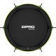Батут Zipro Jump Pro з зовнішньою сіткою 6 футів 183 см чорно-зелений