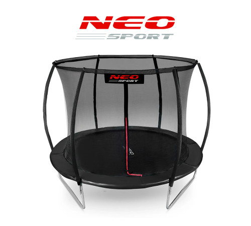 Батут Neo-Sport з внутрішньою сіткою 10 футів 312 см чорний Батут Neo-Sport з внутрішньою сіткою 10 футів 312 см чорний
