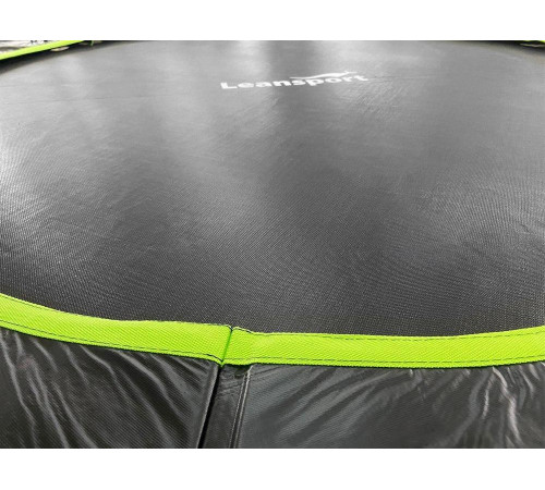 Батут Lean Sport 8346 з внутрішньою сіткою 14 футів 426 см чорний Батут Lean Sport 8346 з внутрішньою сіткою 14 футів 426 см чорний