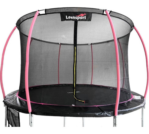 Батут Lean Sport 8342 з внутрішньою сіткою 14 футів 426 см чорно-рожевий Батут Lean Sport 8342 з внутрішньою сіткою 14 футів 426 см чорно-рожевий