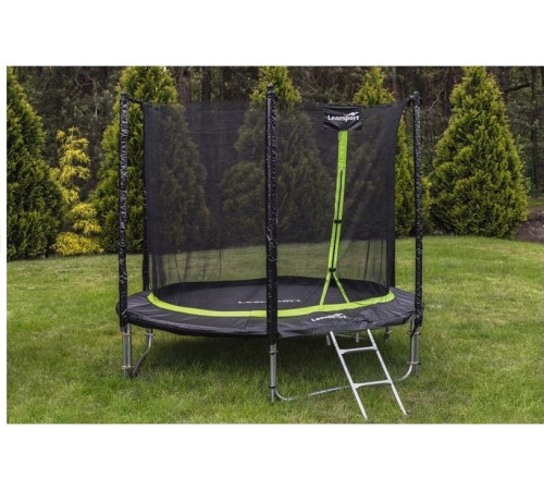 Батут Lean Sport Pro з внутрішньою сіткою 16 футів 487 см чорний Батут Lean Sport Pro з внутрішньою сіткою 16 футів 487 см чорний