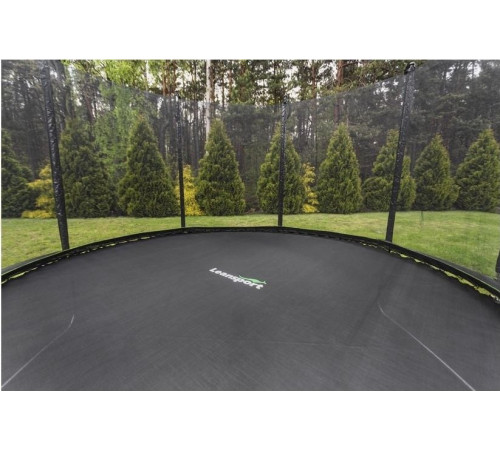 Батут Lean Sport Pro з внутрішньою сіткою 16 футів 487 см чорний Батут Lean Sport Pro з внутрішньою сіткою 16 футів 487 см чорний