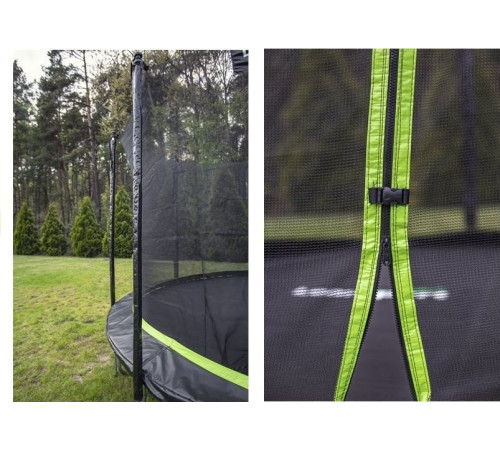 Батут Lean Sport Pro з внутрішньою сіткою 16 футів 487 см чорний Батут Lean Sport Pro з внутрішньою сіткою 16 футів 487 см чорний