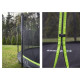 Батут Lean Sport Pro з внутрішньою сіткою 16 футів 487 см чорний