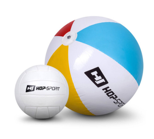 Батут Hop-Sport з зовнішньою сіткою 8 футів 244 см синій Батут Hop-Sport з зовнішньою сіткою 8 футів 244 см синій