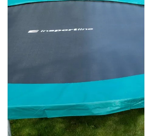 Батут inSPORTline Green без сітки 366 см зелений Батут inSPORTline Green без сітки 366 см зелений