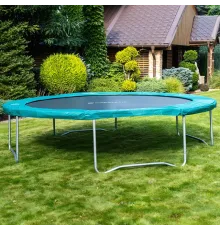 Батут inSPORTline Green без сітки 366 см зелений