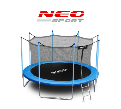 Батут Neo-Sport з внутрішньою сіткою 15 футів 465 см блакитний Батут Neo-Sport з внутрішньою сіткою 15 футів 465 см блакитний