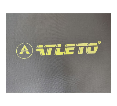 Батут Atleto 42400583 з зовнішньою сіткою 312 см чорний Батут Atleto 42400583 з зовнішньою сіткою 312 см чорний