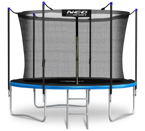 Батут Neo-Sport з внутрішньою сіткою 8 футів 252 см чорно-синій Батут Neo-Sport з внутрішньою сіткою 8 футів 252 см чорно-синій