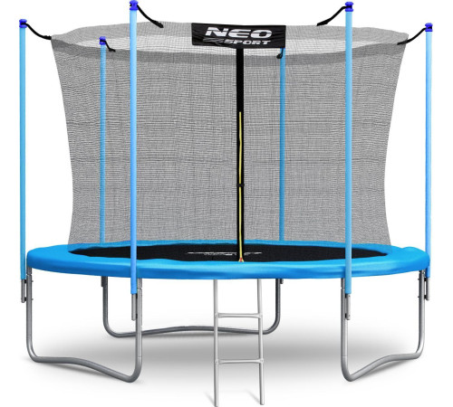 Батут Neo-Sport NS-10W181 з внутрішньою сіткою 10 фуітв 312 см блакитний Батут Neo-Sport NS-10W181 з внутрішньою сіткою 10 фуітв 312 см блакитний