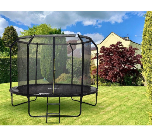 Батут SkyFlyer TR0034 з внутрішньою сіткою 10 футів 304 см чорний Батут SkyFlyer TR0034 з внутрішньою сіткою 10 футів 304 см чорний