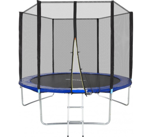 Батут Tectake Garfunky з зовнішньою сіткою 10 футів 305 см синій Батут Tectake Garfunky з зовнішньою сіткою 10 футів 305 см синій