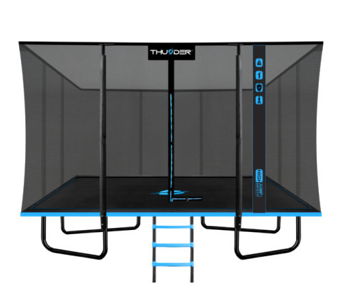 Садовий батут THUNDER OUTSIDE PHENOM 8FT*12FT блакитний