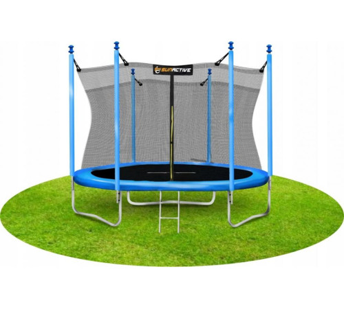 Батут SunActive TR 10FT-2 з внутрішньою сіткою 10 футів 312 см блакитний Батут SunActive TR 10FT-2 з внутрішньою сіткою 10 футів 312 см блакитний