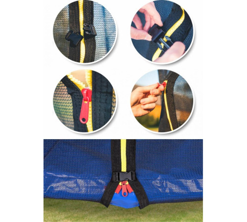 Батут SunActive TR 10FT-2 з внутрішньою сіткою 10 футів 312 см блакитний Батут SunActive TR 10FT-2 з внутрішньою сіткою 10 футів 312 см блакитний
