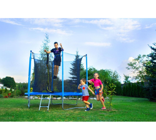Батут SunActive TR 10FT-2 з внутрішньою сіткою 10 футів 312 см блакитний Батут SunActive TR 10FT-2 з внутрішньою сіткою 10 футів 312 см блакитний