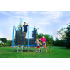 Батут SunActive TR 10FT-2 з внутрішньою сіткою 10 футів 312 см блакитний