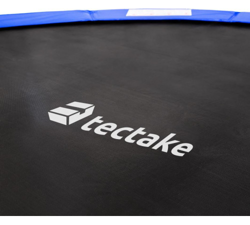Батут Tectake Garfunky з зовнішньою сіткою 14 футів 427 см синій Батут Tectake Garfunky з зовнішньою сіткою 14 футів 427 см синій