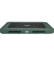 Батут Salta Premium Ground без сітки 214 x 153 см зелений