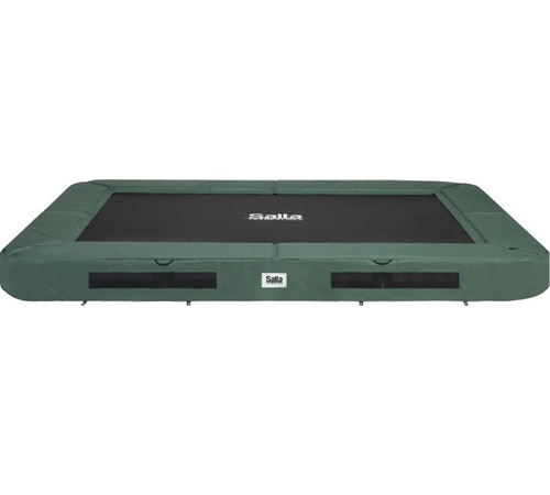 Батут Salta Premium Ground без сітки 214 x 153 см зелений