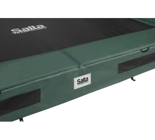 Батут Salta Premium Ground без сітки 214 x 153 см зелений