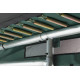 Батут Salta Premium Ground без сітки 214 x 153 см зелений