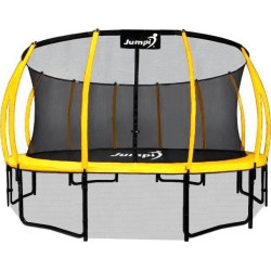 Батут Jumpi Maxy Comfort Plus з внутрішньою сіткою 14,5 футів 435 см жовтий