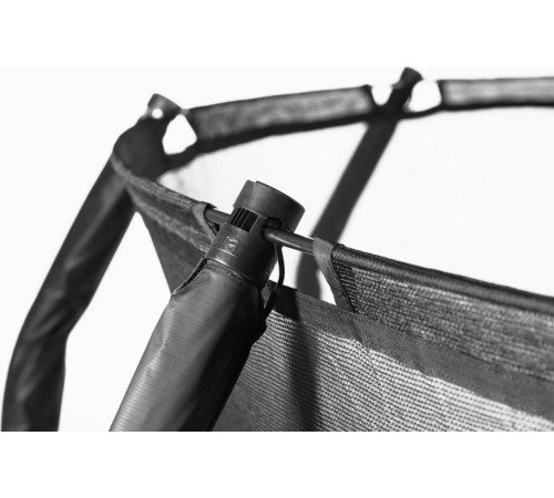 Батут Salta Premium Black Edition з внутрішньою сіткою 396 x 244 см