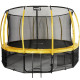 Батут Jumpi Maxy Comfort Plus з внутрішньою сіткою 16 футів 487 см жовтий