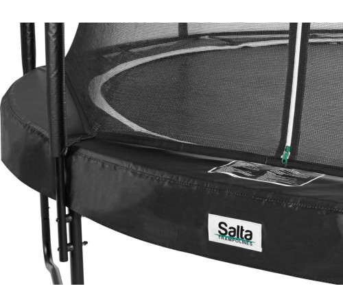 Батут Salta Premium Black Edition з внутрішньою сіткою 13 футів 396 см чорний Батут Salta Premium Black Edition з внутрішньою сіткою 13 футів 396 см чорний