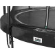 Батут Salta Premium Black Edition з внутрішньою сіткою 13 футів 396 см чорний