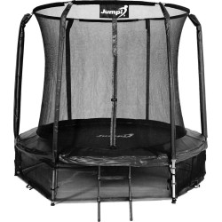 Батут Jumpi Maxy Comfort з внутрішньою сіткою 244 см 
