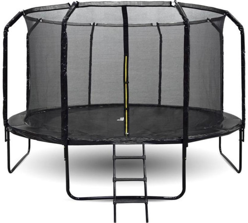 Батут SkyFlyer TR0036 з внутрішньою сіткою 14 футів 426 см чорний
