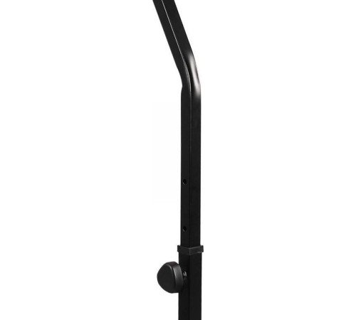 Батут для фітнесу Physionics JG868773 з поручнем 5 футів 101 см чорно-синій