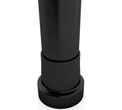 Батут для фітнесу Physionics JG868773 з поручнем 5 футів 101 см чорно-синій
