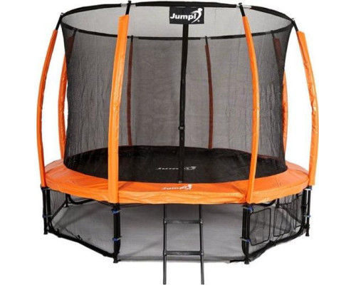 Садовий батут Jumpi Maxy Comfort Plus з внутрішньою сіткою 10 FT 312 см помаранчевий