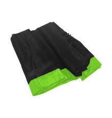 Сітка захисна SkyRamiz Green для садового батута 487 см/16 футів 12 тунелів для стовпів