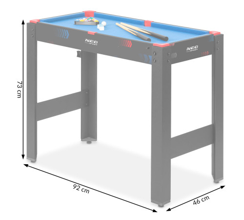 Ігровий стіл 5-в-1 Neo-Sport NS-810
